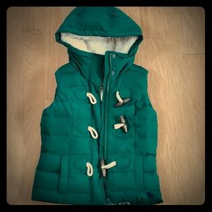 Abercrombie puffer vest